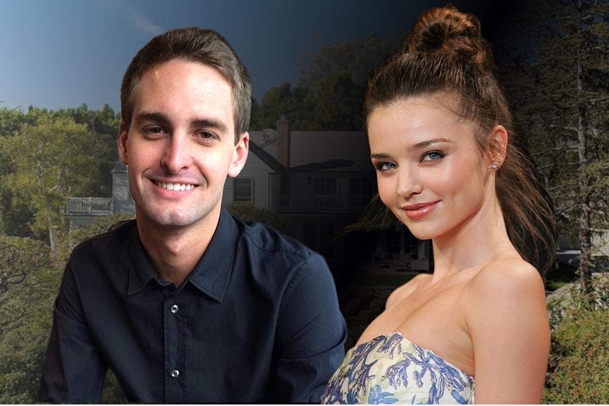 EL CEO de Snapchat y Miranda Kerr venden su mansión de Brentwood por $16 millones