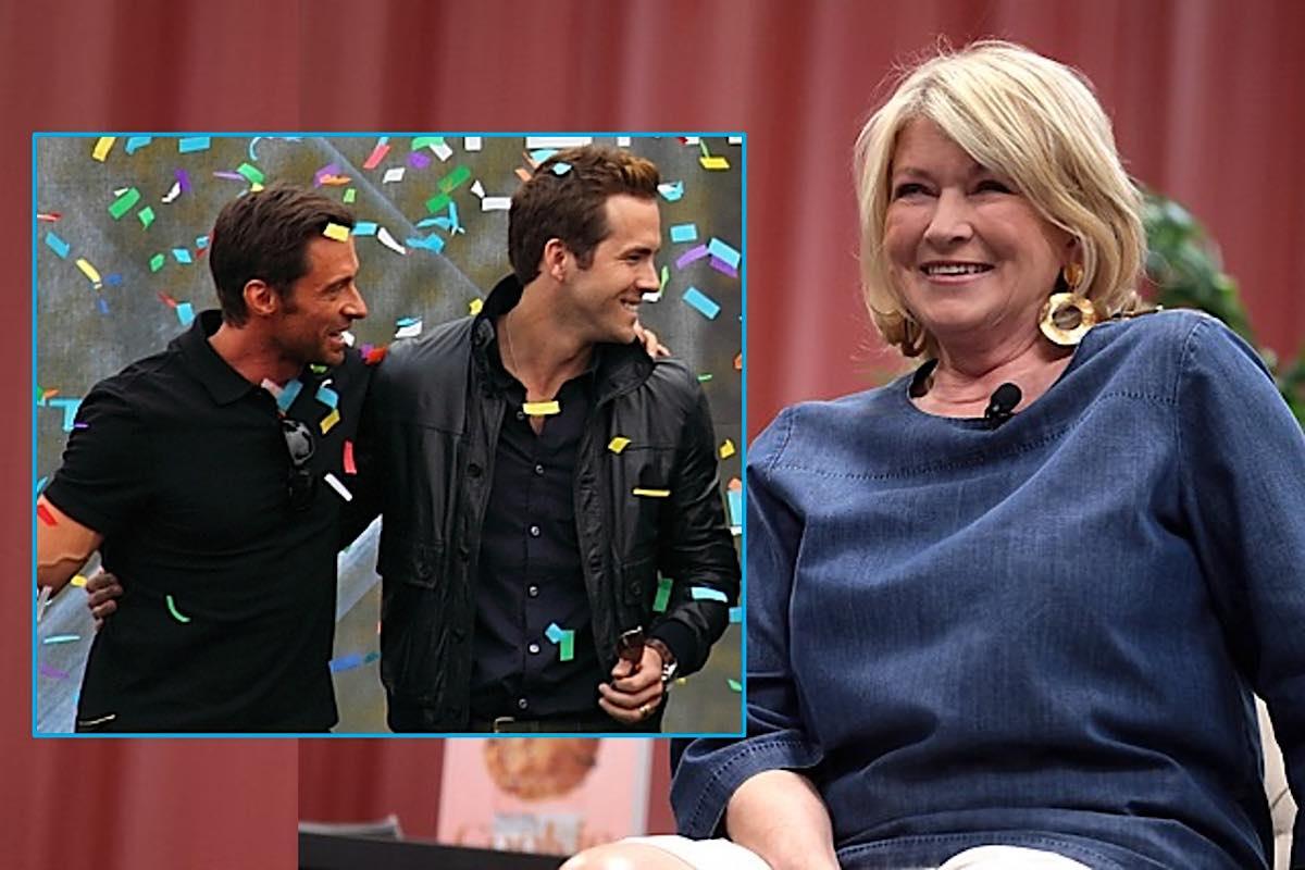 Jackman se Ríe de Reynolds tras Comentario de Martha Stewart